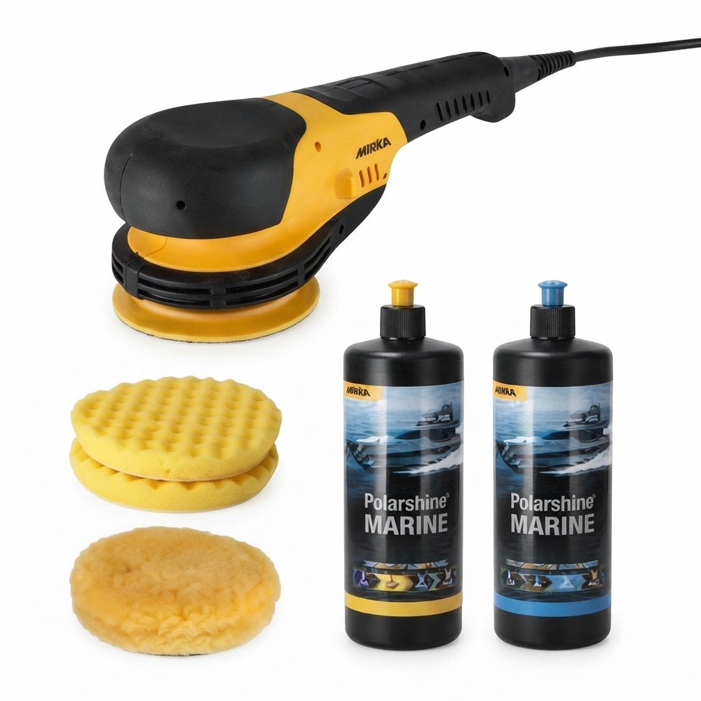 Mirka polirka s Polarshine setom